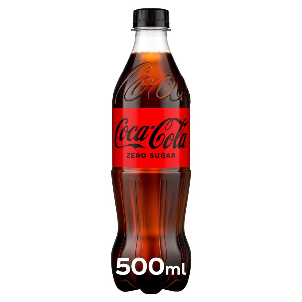 Coca-Cola Zero Sugar 500ml, front of pack