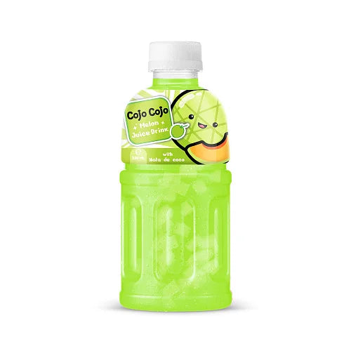Cojo Cojo Melon Fruit Drink 320ml bottle, front of pack