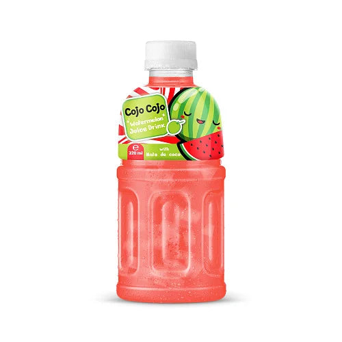 Cojo Cojo Watermelon Fruit Drink 320ml bottle, front of pack