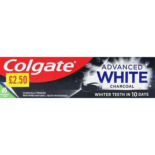 Colgate Advanced Charcoal Toothpaste 75ml, front of pack