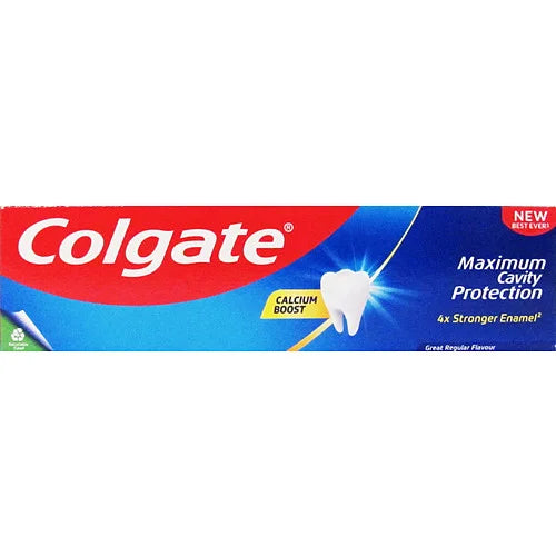 Colgate Cavity Protect X4 Strength Toothpaste 75ml, front of pack