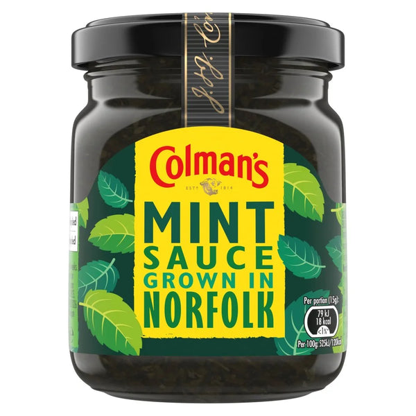 Colman's Mint Sauce 165g, front of pack