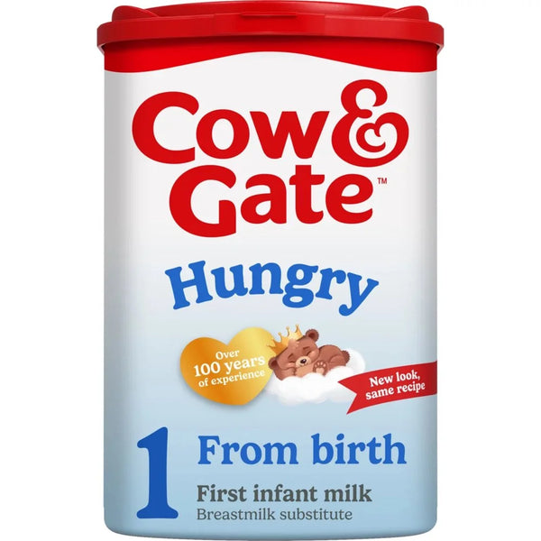 Cow & Gate Hungry First Infant Milk Powder 800g, front of pack