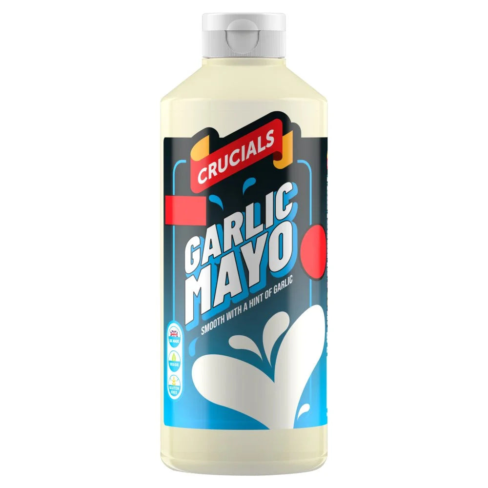 Crucials Garlic Mayo 500ml, front of pack