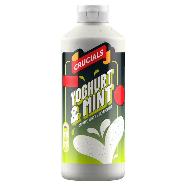 Crucials Yoghurt & Mint 500ml, front of pack