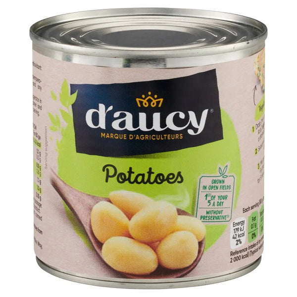 D'Aucy Potatoes 400g, front of pack