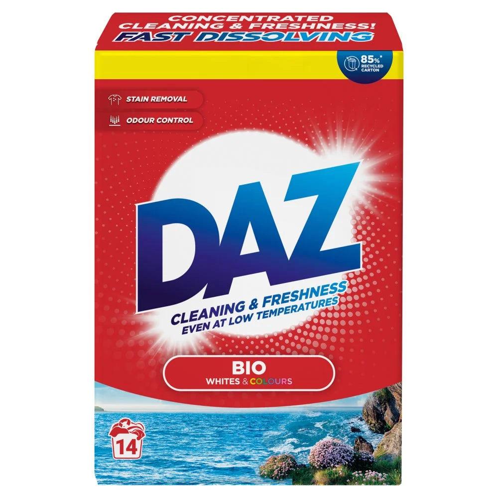 Daz Universal Whites and Colours washing powder 700g, front of pack