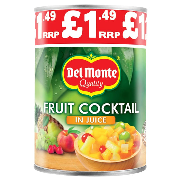 Del Monte Quality Fruit Cocktail in Juice 415g, front of pack