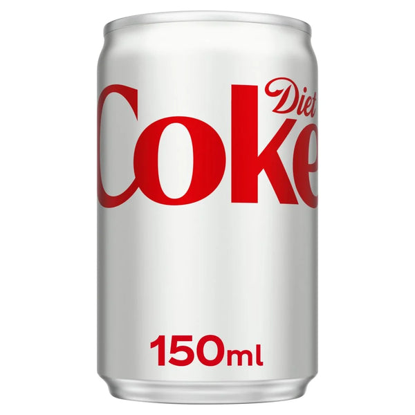 Diet Coke 150ml Can, front of pack