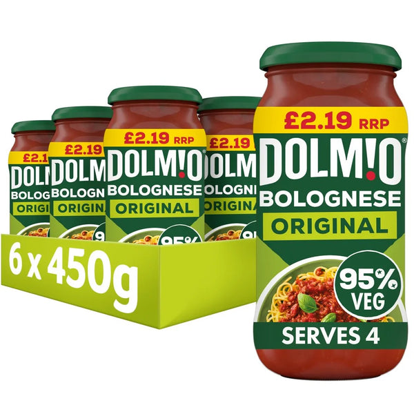 Dolmio Bolognese Original Pasta Sauce 450g, front of pack