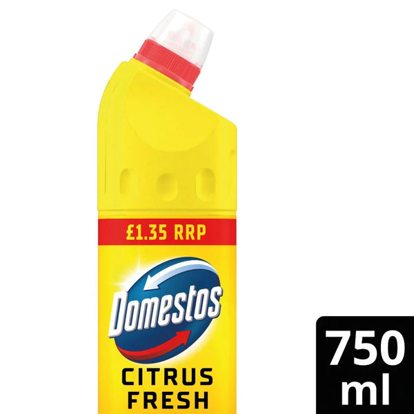 Domestos Thick Bleach Citrus Fresh 750ml, front of pack