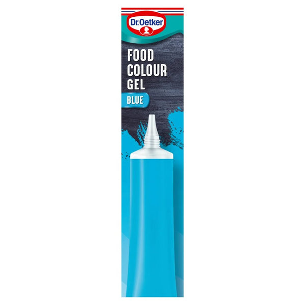 Dr. Oetker Blue Food Colour Gel 15g, front of pack