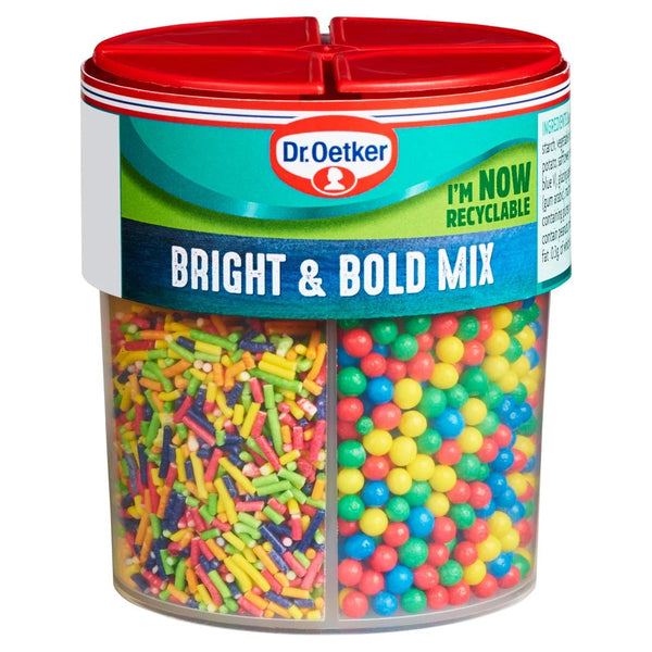 Dr. Oetker Bright & Bold Mix 109g, front of pack