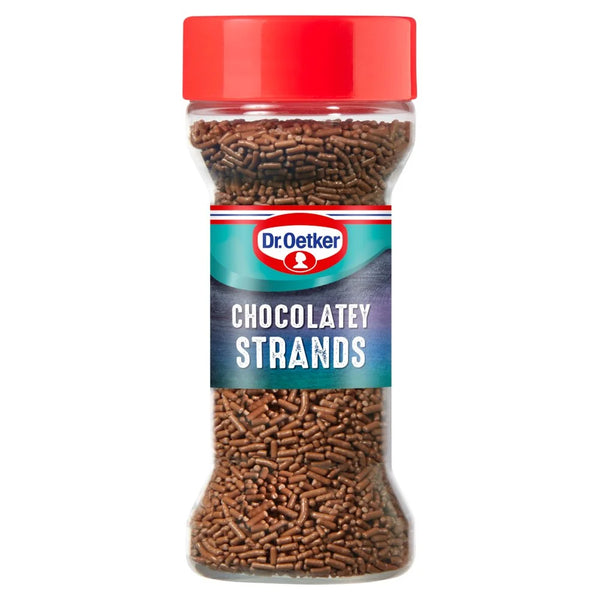 Dr. Oetker Chocolatey Strands 55g, front of pack