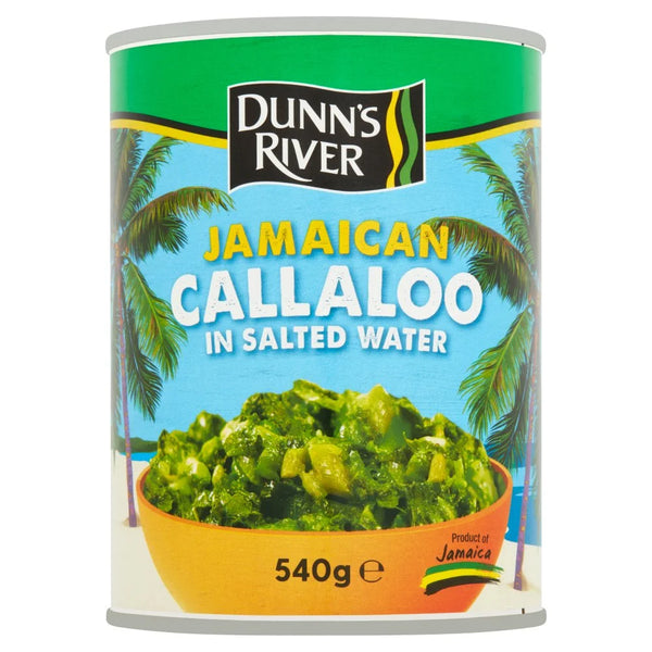 Dunn's River Jamaican Callaloo in Salted Water 540g, front of pack