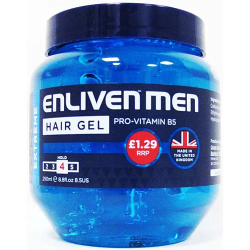 Enliven Hair Gel Extreme Hold 250ml, front of pack