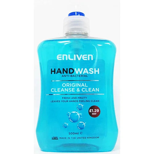 Enliven Handwash Original 500ml, front of pack
