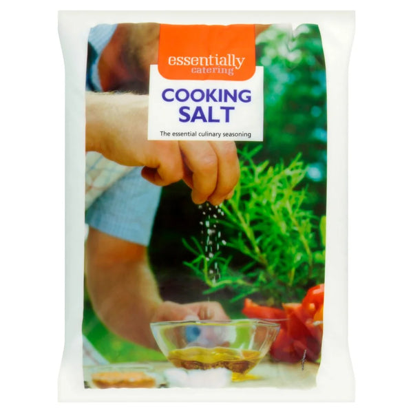 Essentially Catering Cooking Salt 12.5kg, front of pack