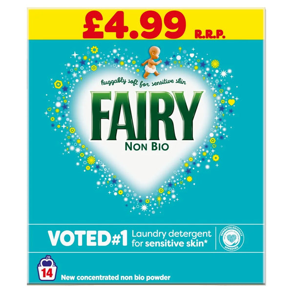 Fairy Non Bio Washing Powder 700g, front of pack