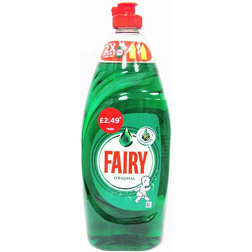 Fairy Original Washing Up Liquid 654ml, front of pack