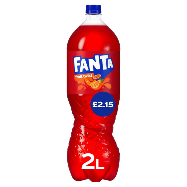 Fanta Fruit Twist Fizzy Drink 2L, front of pack
