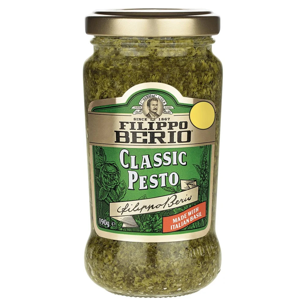 Filippo Berio Classic Pesto 190g, front of pack