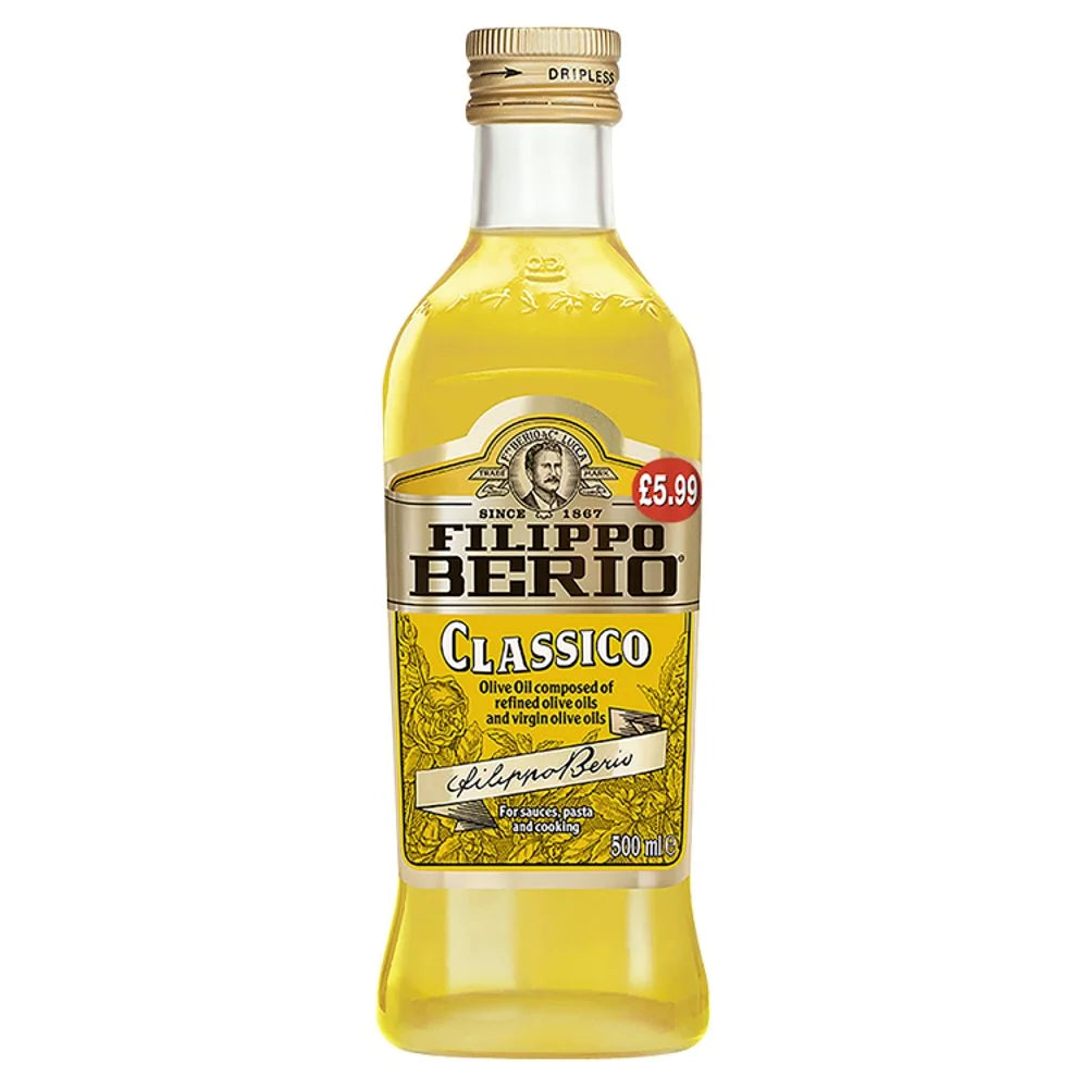 Filippo Berio Classico 500ml, front of pack