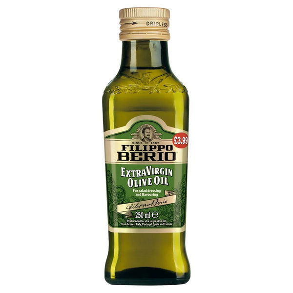 Filippo Berio Extra Virgin Olive Oil 250ml, front of pack