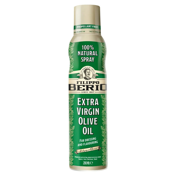 Filippo Berio Extra Virgin Olive Oil spray 200ml, front of pack