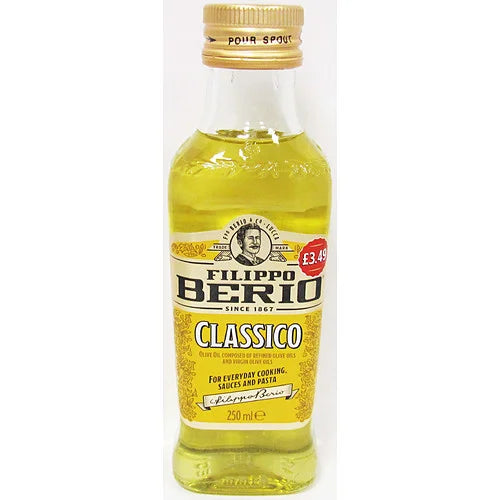 Filippo Berio Pure Olive Oil 250ml, front of pack