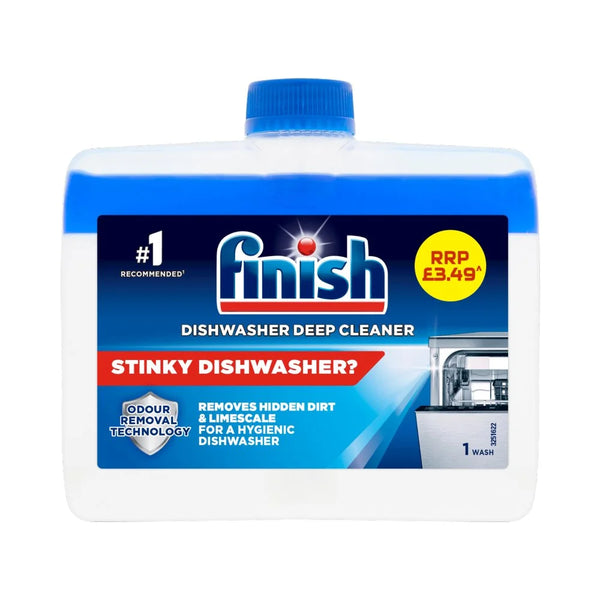 Finish Dishwasher Cleaner Regular 250ml, front of pack