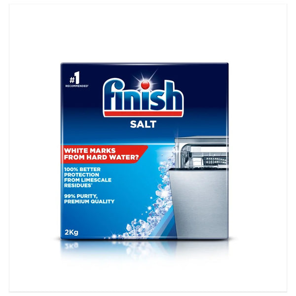 Finish Dishwasher Salt 2kg, front of pack