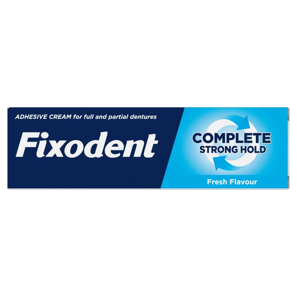 Fixodent Complete Fresh Denture Adhesive Cream 47g, front of pack