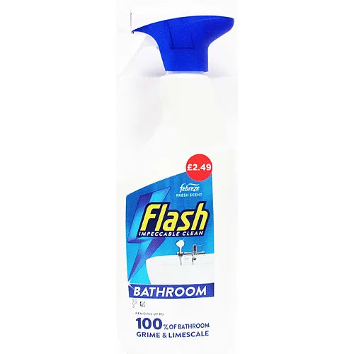 Flash Bathroom Spray 500ml, front of pack