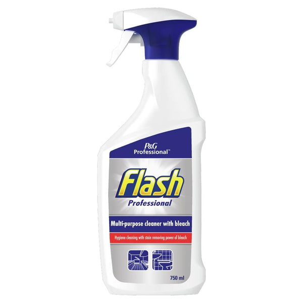 Flash Professional Multi-Purpose Cleaner With Bleach 750ml, front of pack