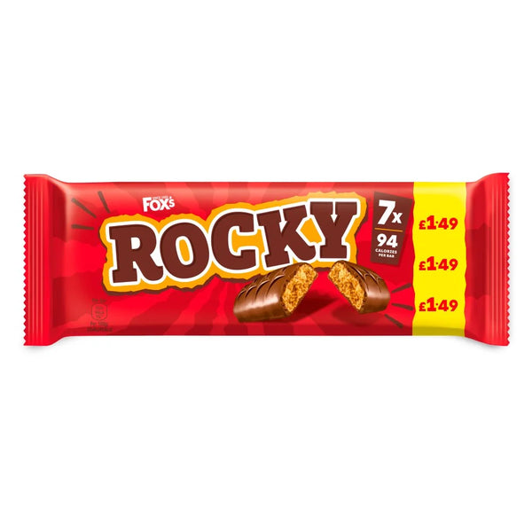 Fox's Rocky Biscuit Bars 133g, front of pack