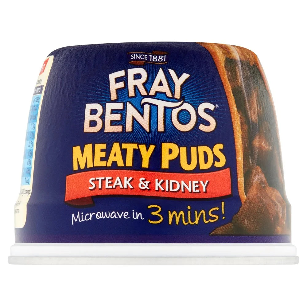 Fray Bentos Meaty Puds Steak and Kidney 400g, front of pack