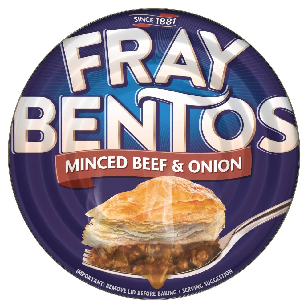Fray Bentos Minced Beef and Onion Pie 425g, front of pack