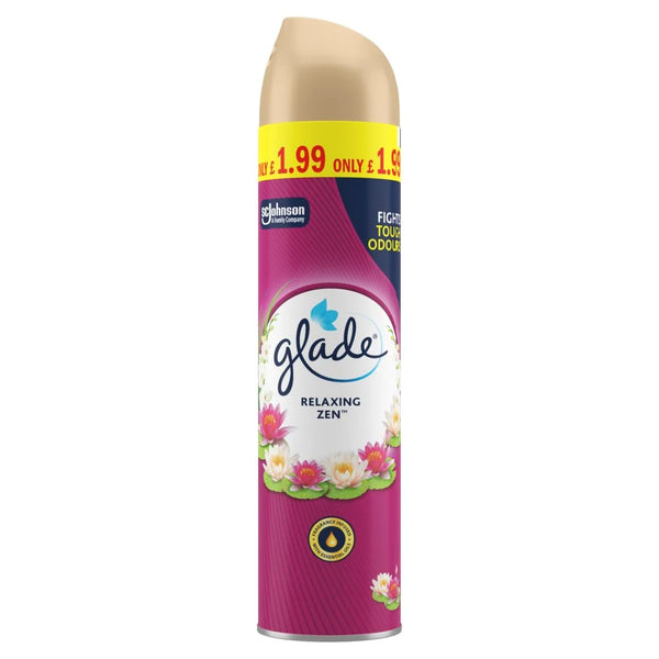 Glade Aerosol Air Freshener Relaxing Zen 300ml, front of pack