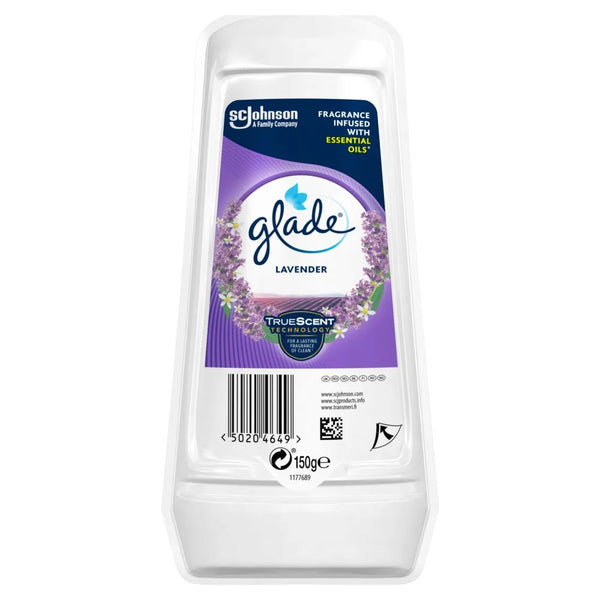 Glade Solid Gel Lavender Air Freshener 150g, front of pack
