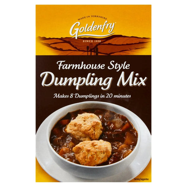 Goldenfry Farmhouse Style Dumpling Mix 142g, front of pack