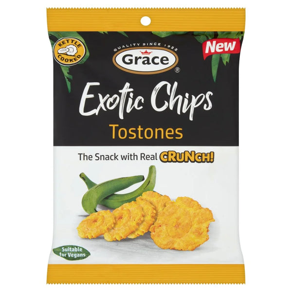 Grace Exotic Chips Tostones 75g, front of pack
