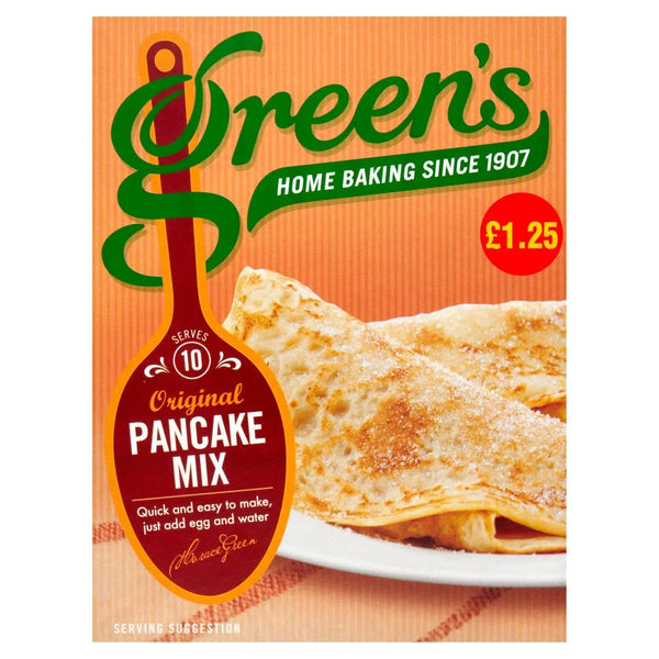 Green's Original Pancake Mix 232g, front of pack