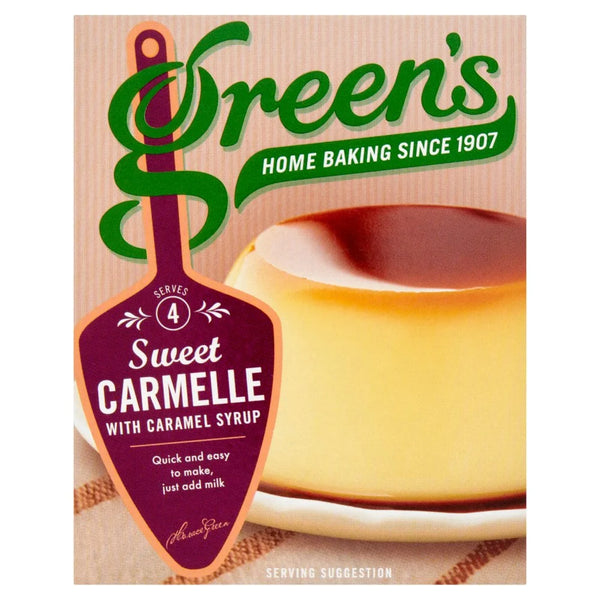 Green's Sweet Carmelle with Caramel Syrup 70g, front of pack