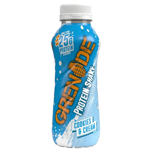 Grenade Cookies and Cream Protein Shake 330ml, front of pack