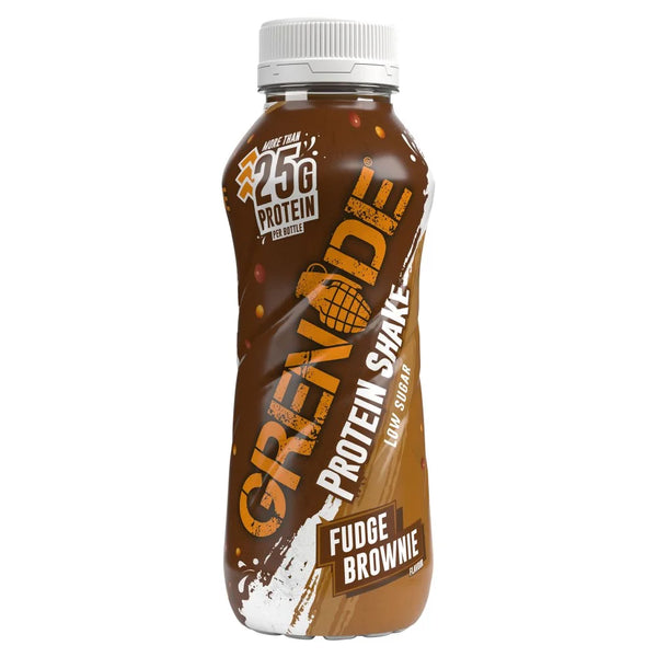 Grenade Fudge Brownie Flavour Protein Shake 330ml, front of pack
