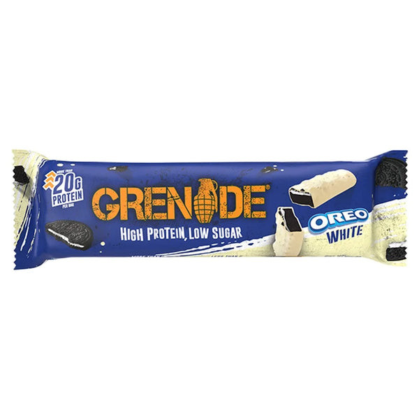 Grenade Protein Bar Oreo White 60g, front of pack