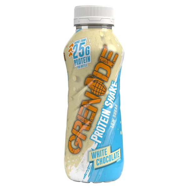 Grenade White Chocolate Flavour Protein Shake 330ml, front of pack