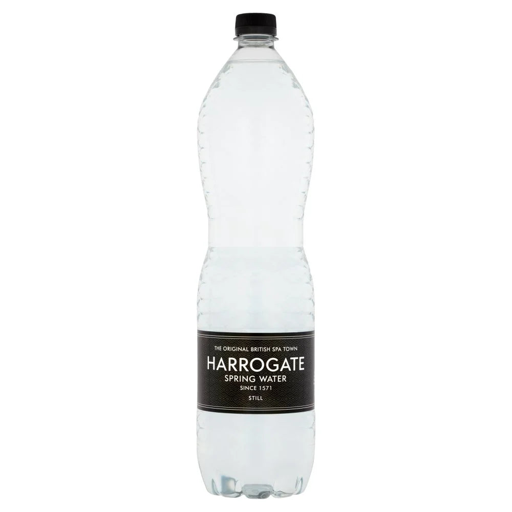 Harrogate Spring Water Still 1.5L, front of pack
