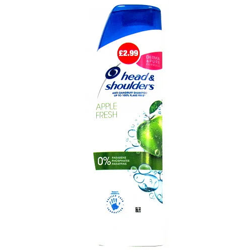 Head & Shoulders Apple Fresh Shampoo 250ml, front of pack